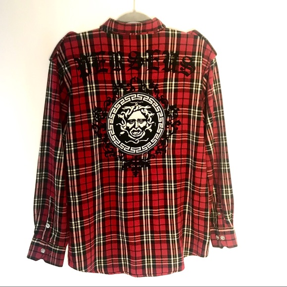 Ablanche Other - Vintage Flannel PERSEUS FEARLESS WARRIOR Patch